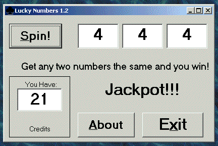 Lucky Number Screen Shot