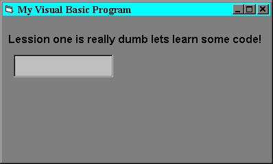 VB interface