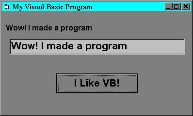 VB interface