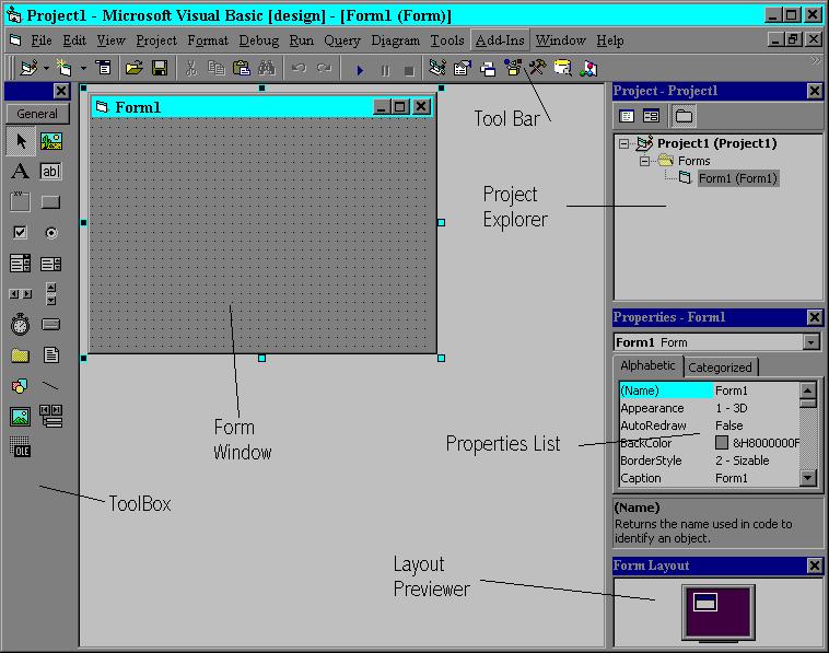 VB interface